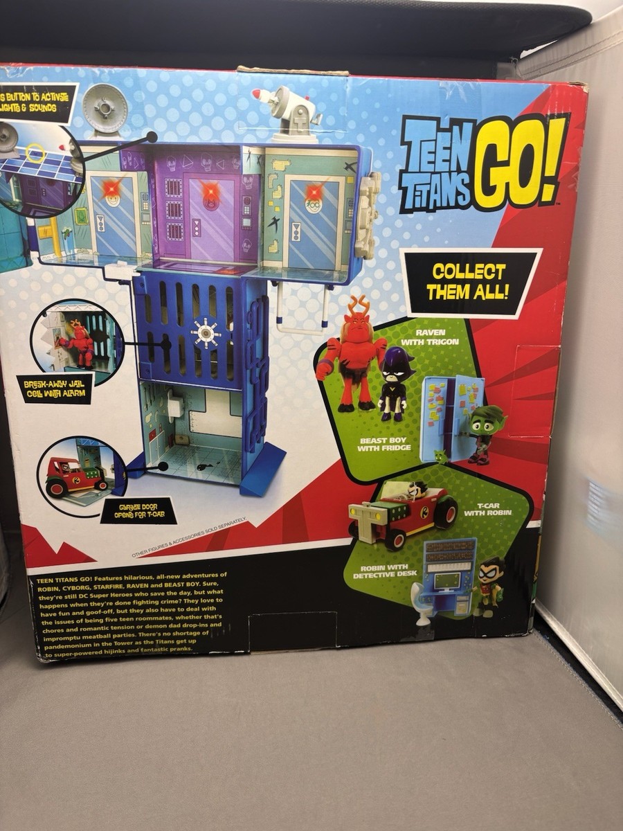 Teen Titans Go! T-Tower Playset Carrying Case, With Beast Boy