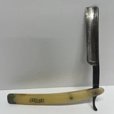 Vintage 44/20 Economy Supply Co Barber Straight Razor 800 Manganese Germany