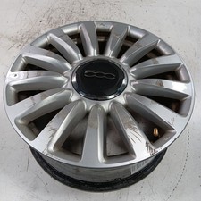 Road Wheel L Mode 16x6-1/2 Aluminum Alloy Rim 13 Spoke Fit 14-18 FIAT 500 OEM