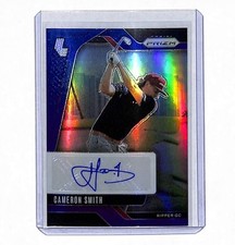 2025 Panini Prizm Liv Golf Cameron Smith 96/99 Blue Auto Autograph Card 