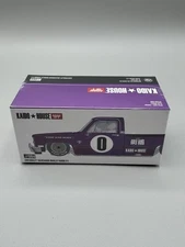 1/64 MINI GT KAIDO HOUSE #84 1983 CHEVROLET SILVERADO DUALLY PURPLE (SEALED)