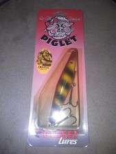 MUSKY MUSKIE PIKE ODYSSEY PIG  5" PIGLET VERY RARE FISHING LURE GLIDE JERK BAIT
