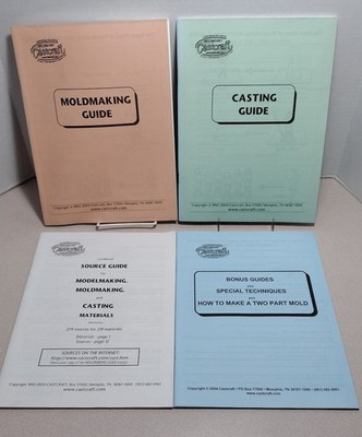 4 Castcraft Guides: Moldmaking, Casting, Source, Special Techniques