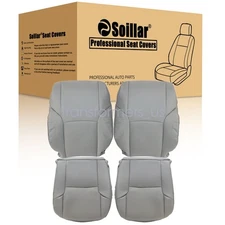 For 2003-2004-2009 Toyota 4Runner Limited Driver & Passenger Seat Cover Gray
