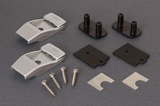 Fiamma Motorhome F45 Awning Leg Wall Brackets Aluminium Pair - 98655-728