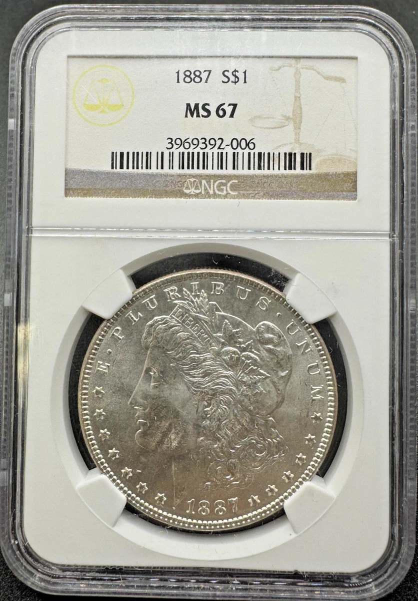 最高評価 NGC MS70 1ルーブル 沿ドニエストル トランスニストリア MS 67 Graded 1887 Year Morgan US Dollars (1878-1921) for sale | eBay