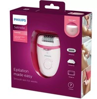 Philips 4000 Corded Epilator 7 Accessories Opti-light Pink BRE285/00, Trim Shave