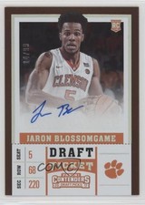 2017 Contenders Draft Picks College Ticket 14/99 Jaron Blossomgame #87 Auto 4l3