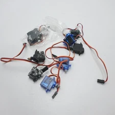 Lot of 8 Micro Servo Servos Hextronik Solar Spektrum RC Airplane Boat Car