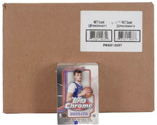 2025-26 Topps Chrome Basketball Blaster Box CASE Sealed New 40 Blasters NBA