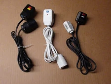 GFI Extension  Cords Power Cable for Edison Dual blade devices. (set of 3)