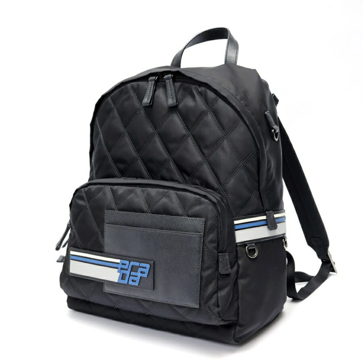 PRADA Tessuto Nylon Exterior Backpack Bags & Handbags for Women