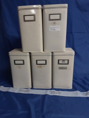 5er-Set Horo-Dosen / Tee-Dosen 5 Liter / Apothekerdosen