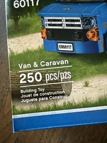 60117 LEGO City Van and Caravan Set, New, Sealed (2016)