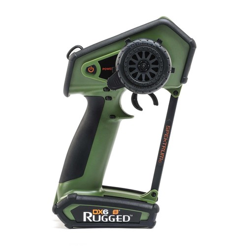 DX6 Rugged 6 Channel DSMR Transmitter Only, Green, SPMR6215G - Picture 9 of 9
