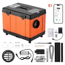 AC110V Diesel Air Heater 8KW DC12V/24V, All in One APP Control LCD Fast Heating