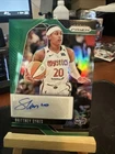 2024 Panini Wnba BRITTNEY SYKES Auto Green PRIZM Mystics Autograph Storm