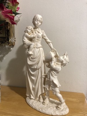 Vintage A.Santini Figur Kunst Sammlerstück Original Italienische Skulptur 