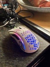 Glorious PC Gaming Race Model D Wired Gaming Mouse - Matte White