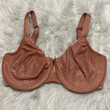 Chantelle 32DDDD Bra Rose Canyon C Magnifique Minimizer 1891 Underwire