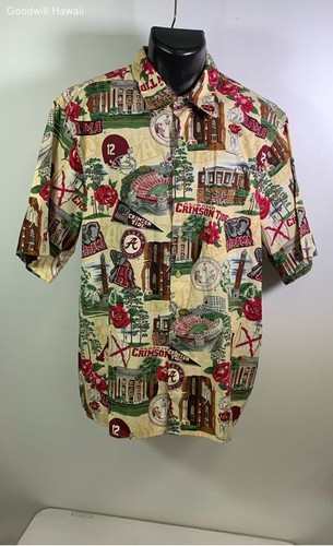 REYN SPOONER Short Sleeve Button Hawaiian Aloha Tropical Shirt Men -Size XL -NWT