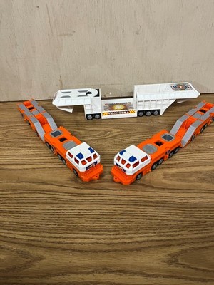 Hot Wheels Mega-Rig Space Shuttle Transporter 1997 Many Pieces Vintage
