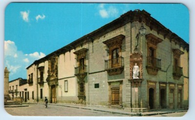 Statue & House of Ignacio Allende - San Miguel de Allende MEXICO Postcard