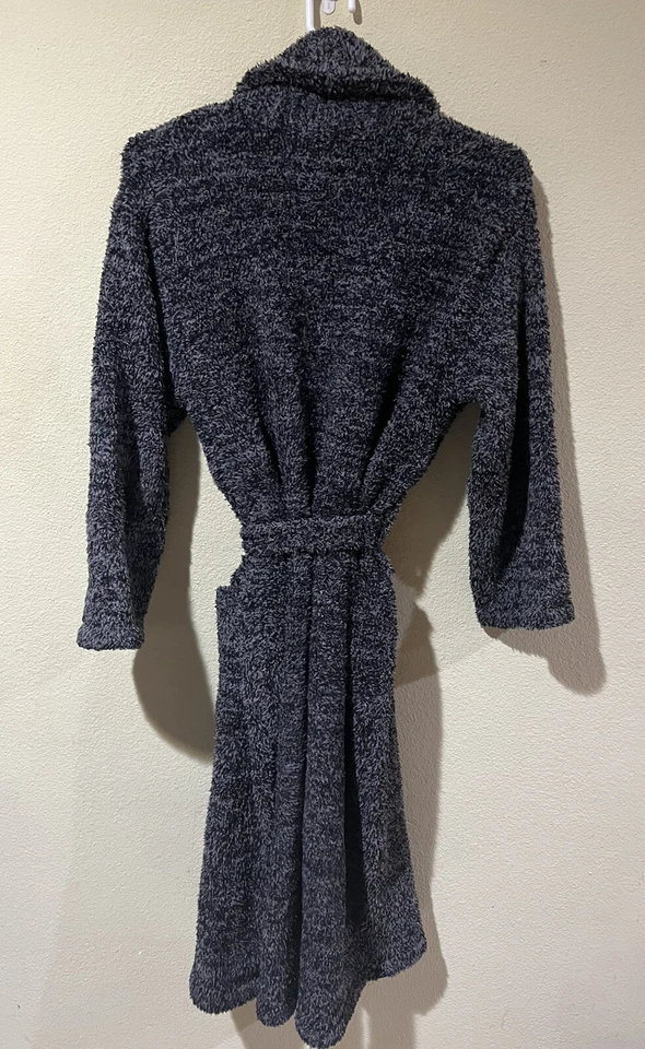 Bata BAREFOOT DREAMS Estilo Acozychic 509 Negra Grafito Talla 1 Salón Acogedor Bolsillos Foto 2 de 4