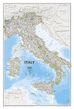 National Geographic Reference Map - Italy Classic [Folded] (23" X 34" unfolded)