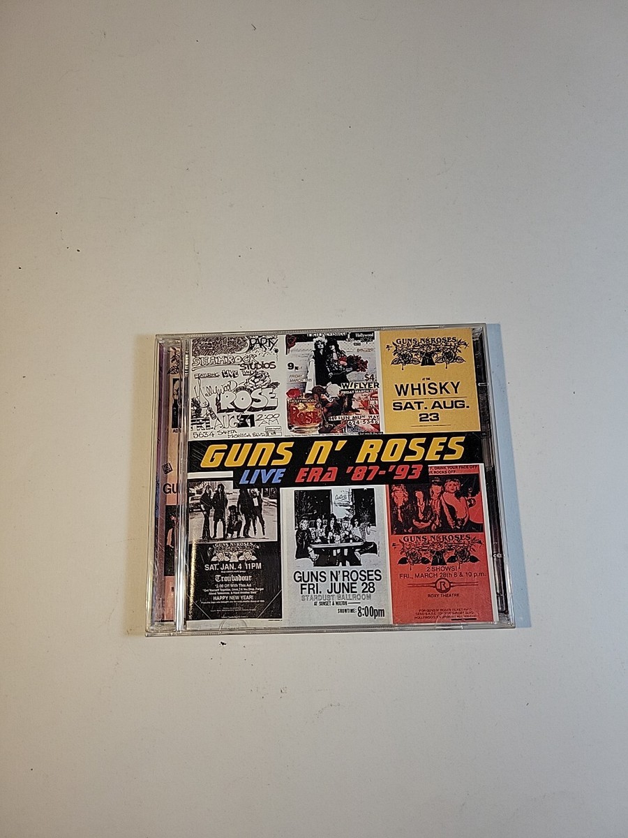 Live Era 87-93 by Guns N Roses 2 Disc Set (CD, 1999 Live Era 87-93 by Guns N Roses 2 Disc Set (CD, 1999