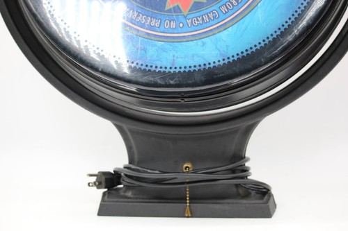 Labatt Blue Rotating Bar Light Sign 21”x 23” (See Video Of It Working & Moving) - Picture 3 of 11