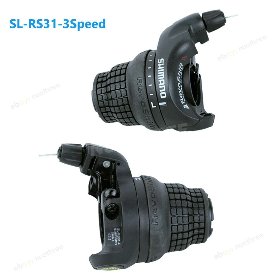 Shimano RevoShift SL-RS31 Shifter 3/6/7/18/21 Speed MTB Bike Twist Grip Shifters - Image 3 of 4