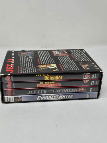JET LI COLLECTION 4-DVD BOX SET FIRST OF LEGEND DEFENDER TWIN WARRIORS ENFORCER - Picture 3 of 6