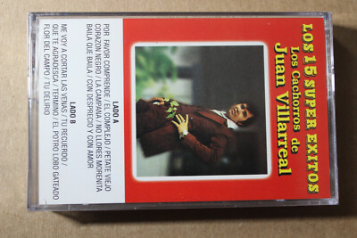 LOS CACHORROS DE JUAN VILLARREAL   LOS 15 SUPER EXITOS     ULTRA RARE NEW SEALED