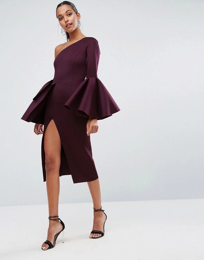 Asos peplum dress hotsell