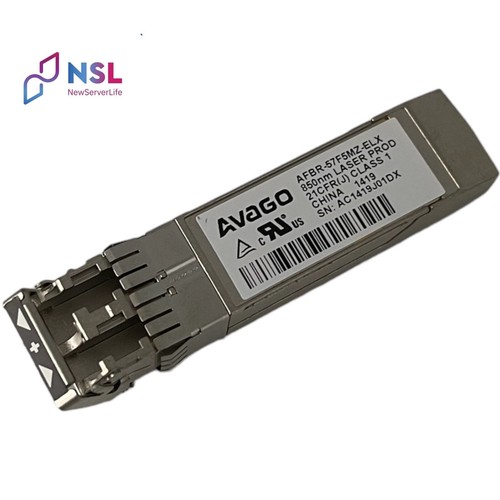 SFP MODULE AVAGO AFBR57F5MZELX 16GB SFP+ FC 850nm Transceiver eBay
