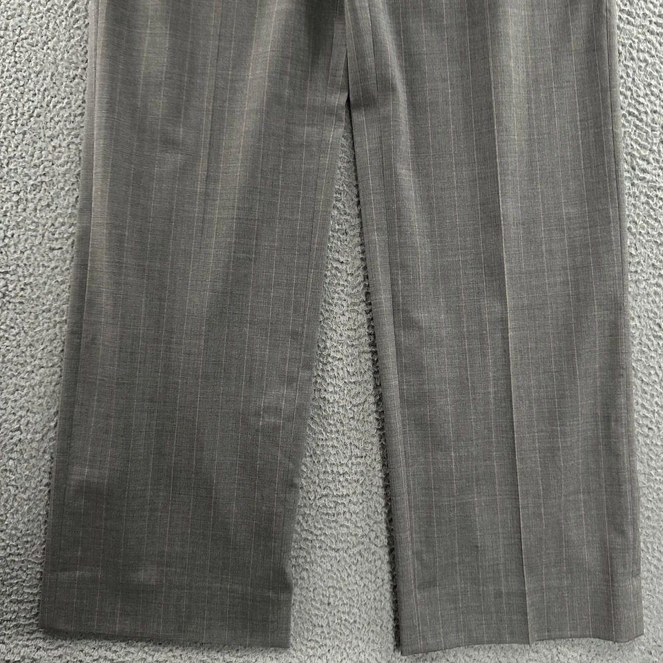 Incotex Womens Pants Gray Size 48 Dress Pant Career High Comfort Wool Blend - Image 3 of 4