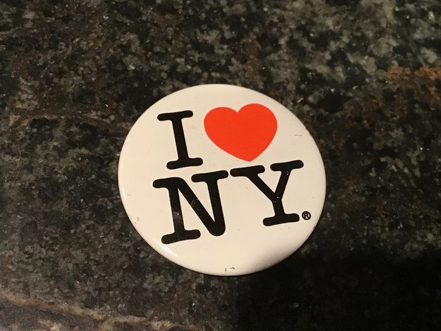 I Heart New York Pin Button NY Love Retro pin back I LOVE NY Throwback I Heart New York Pin Button NY Love Retro pin back I LOVE NY Throwback