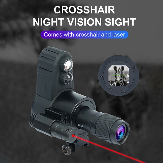 Kreuz Cursor Monokular Night Vision IR Infrarot Zielfernrohr Jagd Fokussierrad Kreuz Cursor Monokular Night Vision IR Infrarot Zielfernrohr Jagd Fokussierrad