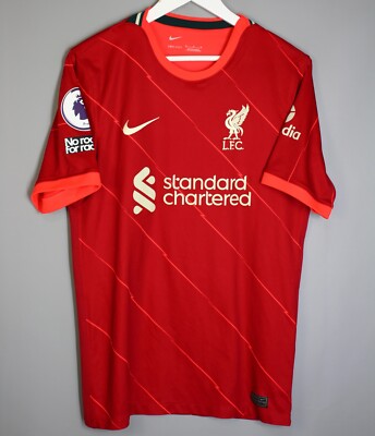 LIVERPOOL 2021 2022 HOME FOOTBALL SHIRT SOCCER JERSEY NIKE #11 M