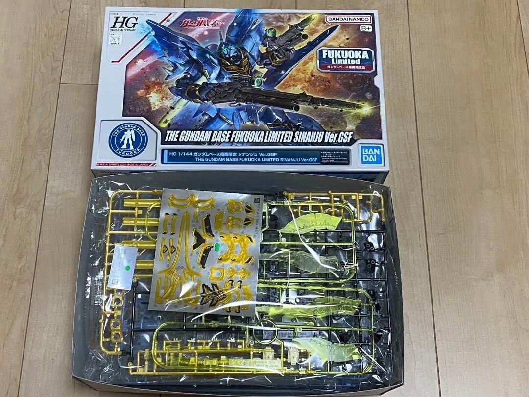 HG 1 144 Gundam Base Fukuoka Limited Sinanju Ver.GSF from