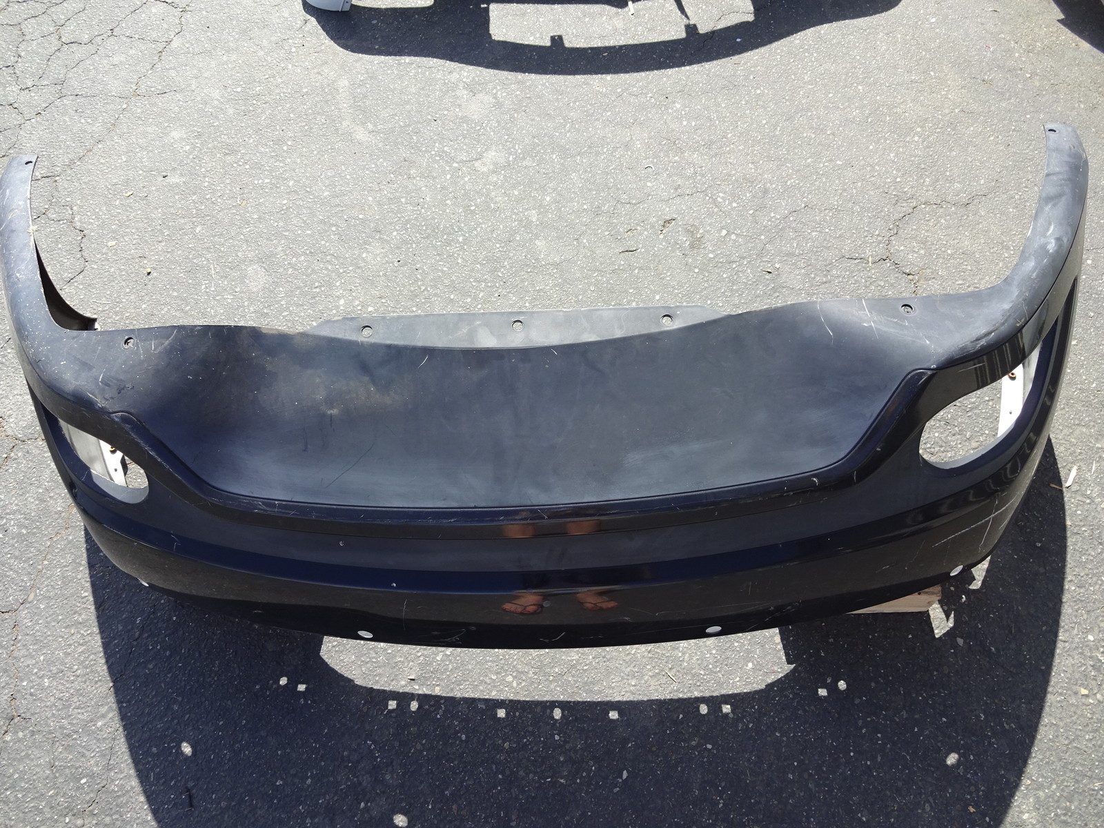 Maserati GT GranCabrio - Rear Bumper w/Parking Sensors Used Black # 980145004