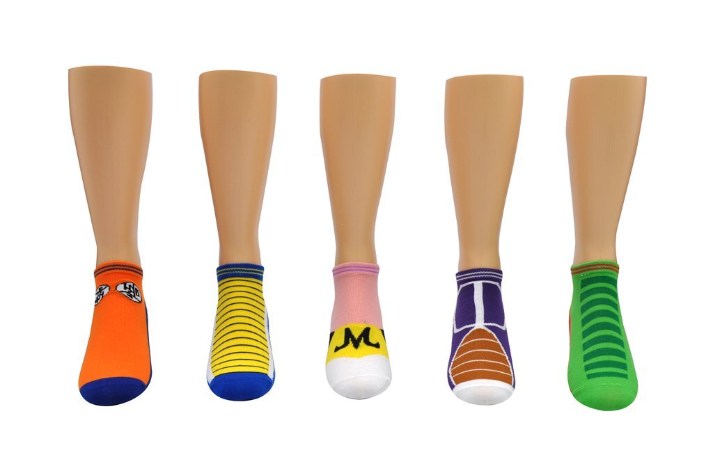 Носки для косплея Dragon Ball Super Cosplay, 5 пар в упаковке, один размер