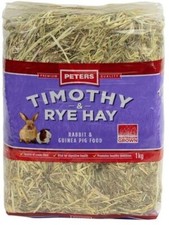 Peters Timothy & Rye Hay 1kg