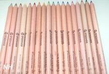 19 Buntstifte, dreikant, Originalfüllung, ohne Schachtel, NEU, Kunst, Kreativ