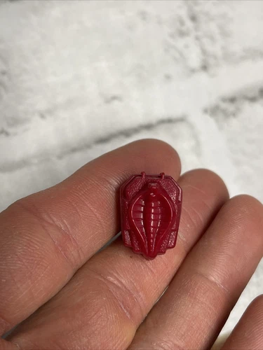 GI Joe Cobra Baroness Backpack Accessory Vintage Hasbro 1984 Red VGC Vtg Toy