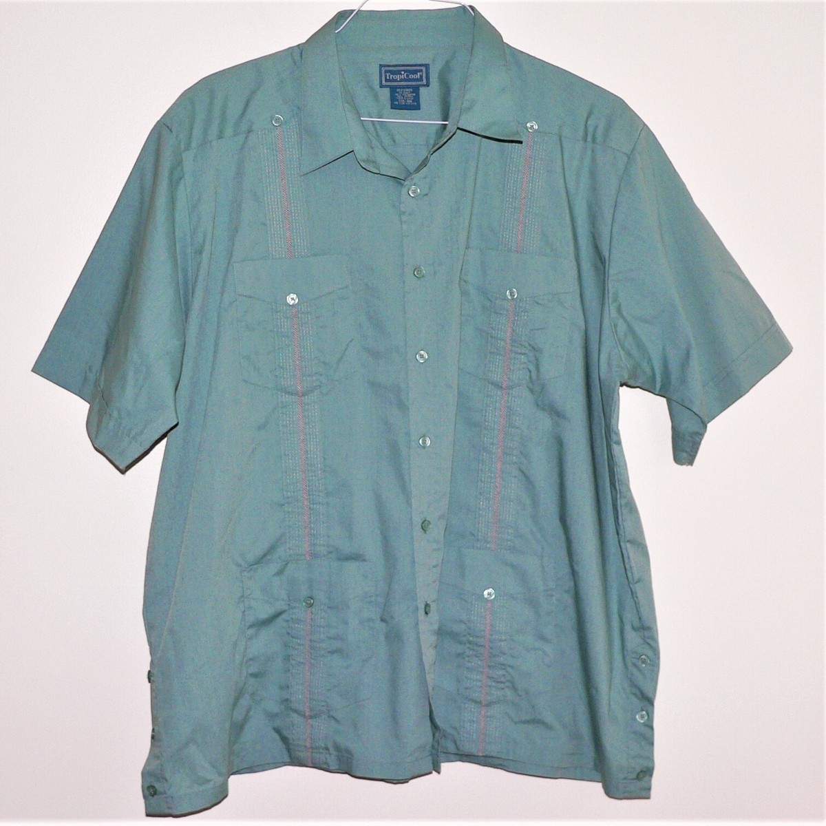 TropiCool GUAYABERA SHIRT キューバシャツ TropiCool GUAYABERA SHIRT キューバシャツ TropiCool GUAYABERA