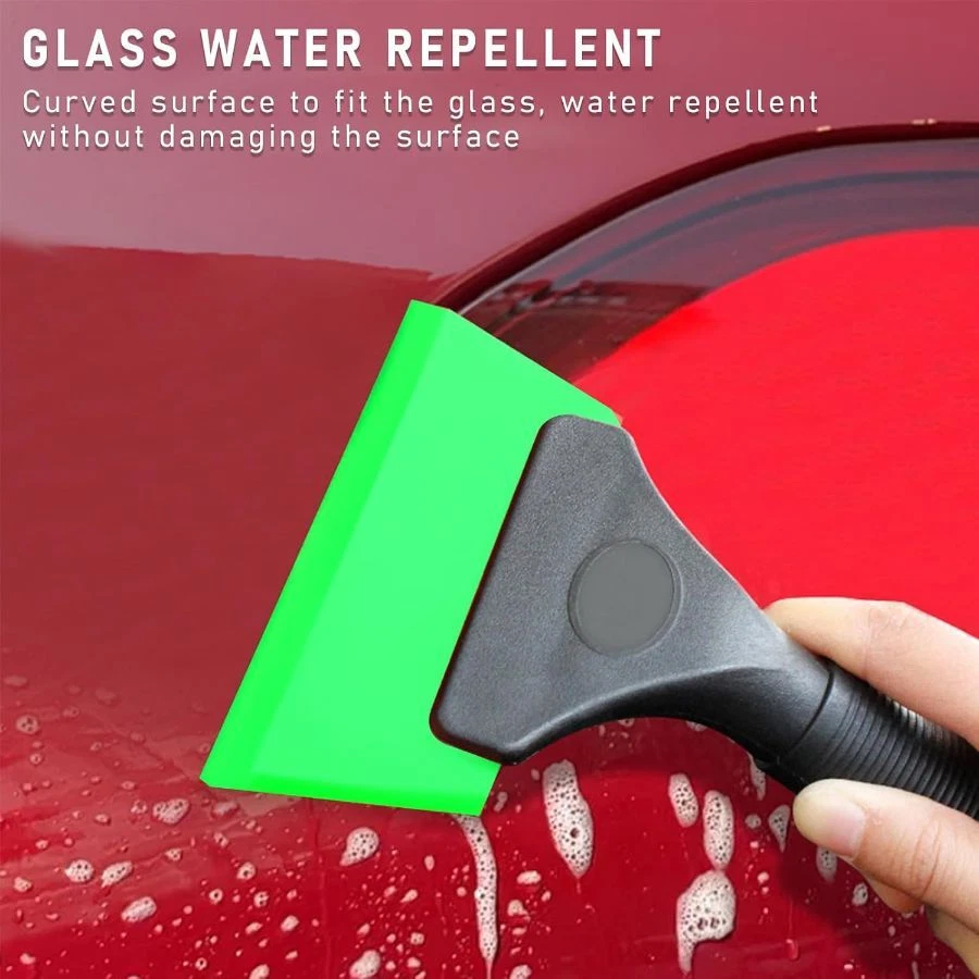 Kit de herramientas de tinte para ventanas de 2 piezas, escobilla de tinte para ventanas, limpiaparabrisas de agua escobilla de ventana T Foto 4 de 4