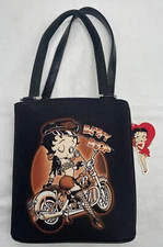 2005 Betty Boop Mini Embroidered Handbag New with Tags (Style: BB4-1189)
