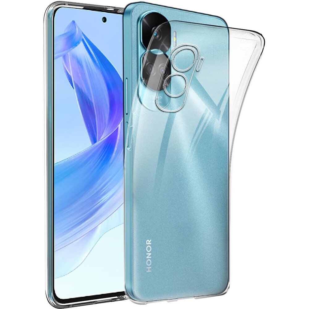 Custodia Per Honor 6X – Cover In Silicone Trasparente Morbido Con Motivo Gatto – Protezione Antigraffio E Antiurto